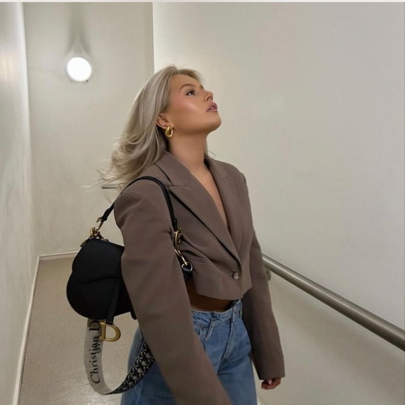 Cropped blazer - Picture 2 of 2